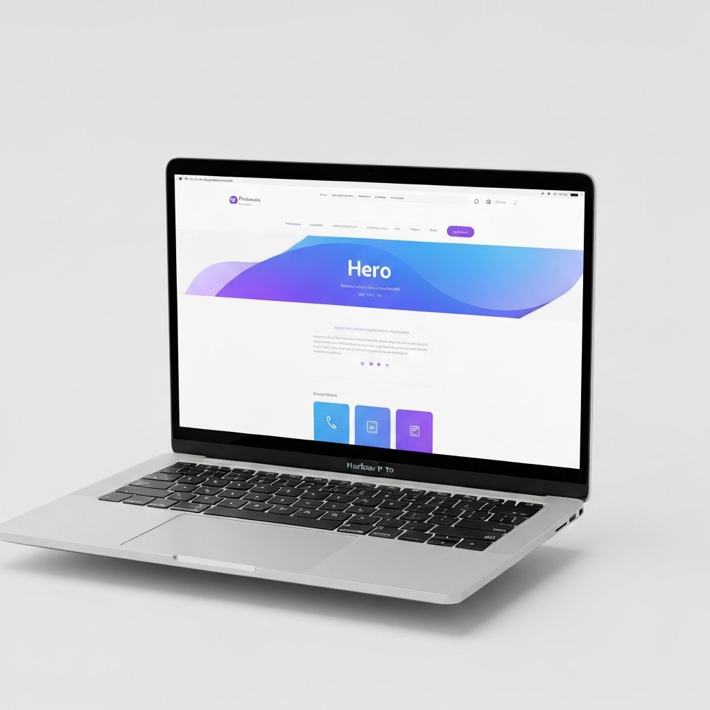 Premium web design showcase